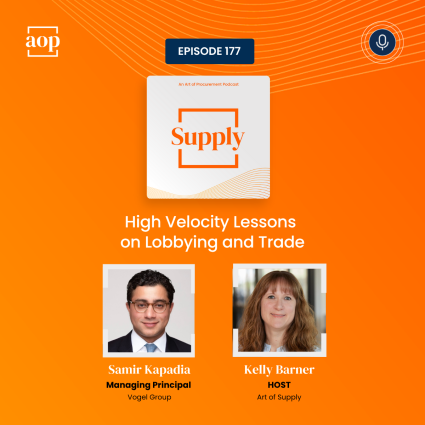 High Velocity Lessons on Lobbying and Trade
